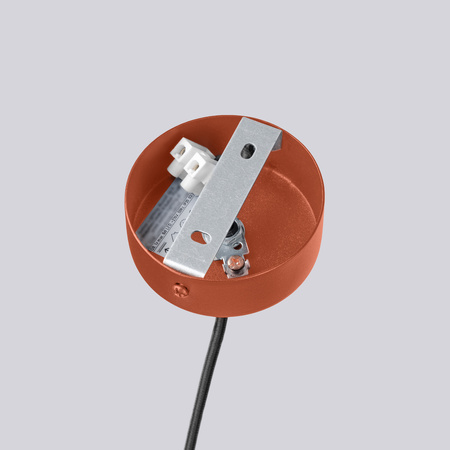 Kronleuchter Pendelleuchte 6x G9 Aluminium Ocker Rot Halo French Sky SL.1833 Sollux