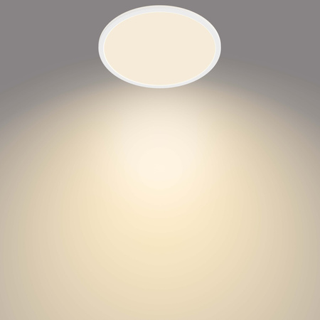 LED-Deckenleuchte SUPERSLIM 18W 2700K 30cm IP44 Dimmbar Weiß PHILIPS