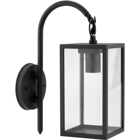 Gartenwandleuchte Down Elevation Lamp Malmo E27 IP44 Graphit - GOLDLUX (Polux)