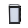 LED-Wandleuchte 12W 3000K IP65 Cube Schwarz VT-822 V-TAC
