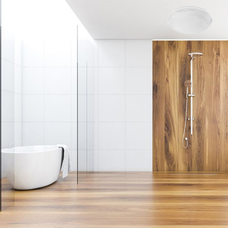 Aufbau LED Deckenleuchten MIAMI 12W 4000K IP44 Weiß rund DIAMOND