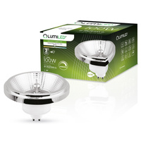 LED Lampen GU10, Glühbirne ES111 Dimmbar 15W = 100W 1521lm 38° 4000K neutral Silber LUMILED