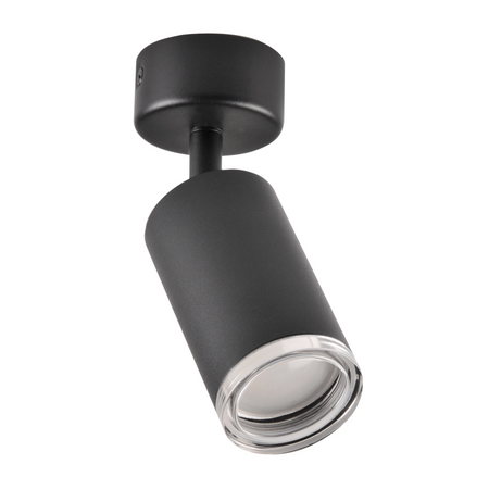 Wand- und Deckenstrahler GU10 Schwarz IP44 TURYN Sanico Goldlux