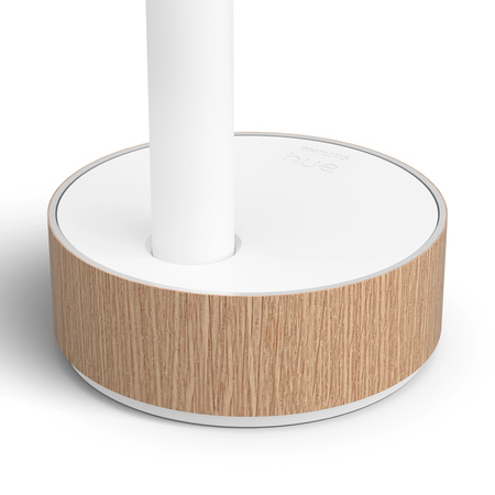 Schreibtischlampe SIGNE GRADIENT LED Eiche EU/UK 11.8W CCT RGB PHILIPS HUE Bluetooth Zigbee