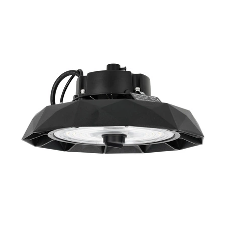 Industrieleuchte LED High Bay 150W 27000lm 4000K Neutral Schwarz IP65 IK09 Anica Pro Kobi