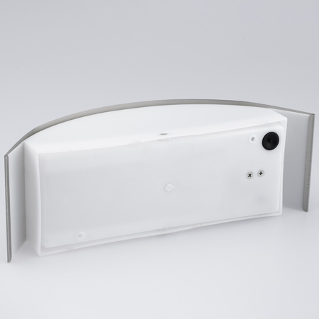 Gartenwandleuchte Erhöhung Außenleuchte E27 INOX IP44 DORIS