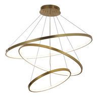 LED-Deckenpendelleuchte 60W 8000lm 4000K Neutral 120° Gold LEA Sanico Goldlux