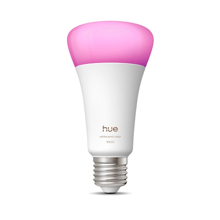 LED-Glühbirne E27 A60 11.8W = 100W 1600lm 1800-20000K CCT + RGB SMART Smart Bluetooth ZigBee Weiß und Farbe Ambiance Philips HUE