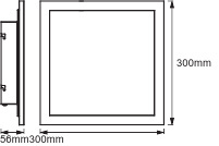 LED-Panel 20W RGB SMART+ WIFI PLANON PLUS 300X300 LEDVANCE