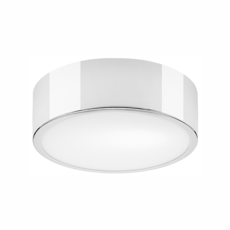 Plafond LED-Deckenleuchte DANTE E27 Weiß Chrom Metall LD.PD-6.14 Lamkur