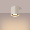 Aufputzleuchte GU10 Aluminium Beige Aura Deep Space SL.1789 Sollux
