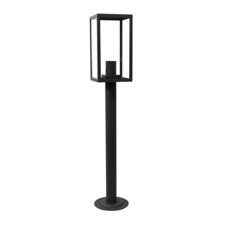 Malmo Stehende Gartenlampe 68 cm Mast für LED E27 Graphit – GOLDLUX (Polux) 68 cm