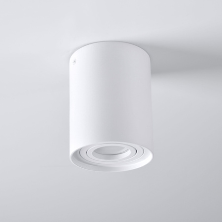 Deckenanbauleuchte HADAR R1 1xGU10 Movable Round Weiß