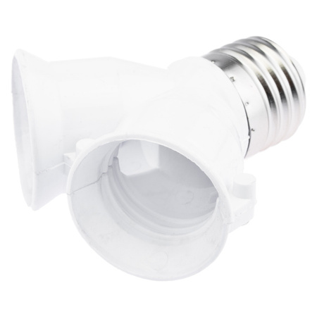 LED GUIDE CONNECTOR ADAPTER E27 auf 2xE27