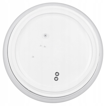 Plafond Deckenleuchte 1x E27 Anbauleuchte mit Bewegungssensor Rund Weiß LOBO Masterled