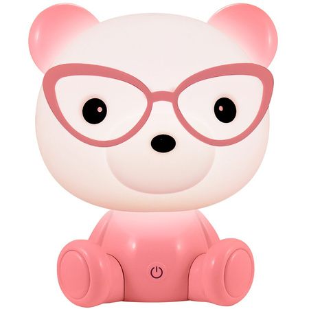 LED Dekorative Lampe 2.5W 59lm Rosa Dimmbar Teddybär Sanico Goldlux