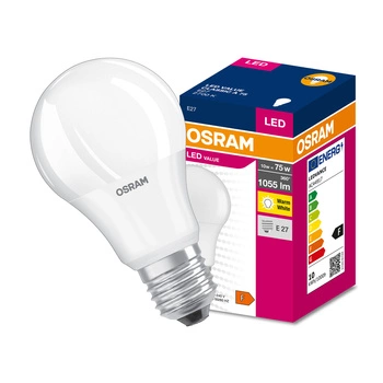 LED Lampe A60 E27 10W = 75W 1055lm 2700K Warm 200° OSRAM