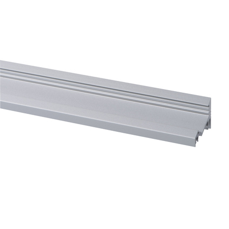 Aluminium-Eckaufsatzprofil PROFILO C 1m silber KANLUX