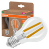 2x LED-Glühbirne A60 E27 5W = 75W 1055lm 4000lm Neutral 320° Filament CLASSIC ENERGY EFFICIENCY Osram