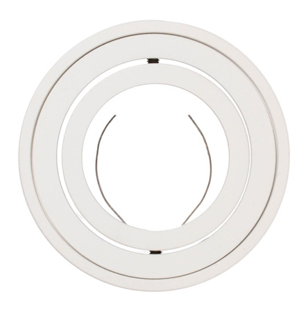 Halogen-Aufbauleuchte, Aufbauspot 115mm Runde Tube AMAT-L+LED GU10 8W 4000K LUMILED