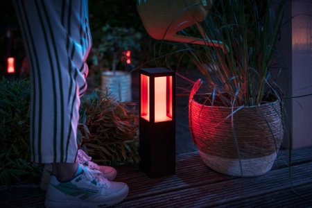 Philips HUE Impress Pedestal Verlängerung Außenlampe 230V 17431/30/P7