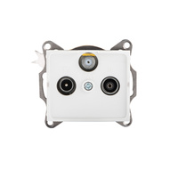 RTV-SAT Steckdose 3fach weiß LOGI KANLUX