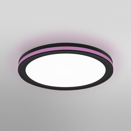 LED Deckenleuchte ORBIS CIRCLE 28W 2400lm RGB CCT 46cm SMART+ WIFI LEDVANCE schwarz