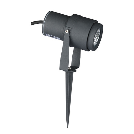 Gartenlampe Reflektor 12 W grünes Licht Einbauleuchte verstellbar Grau VT-857 V-TAC