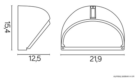 Außengarten-Fassadenlampe LED-WANDLAMPE Willy 5284 B E27 Su-Ma
