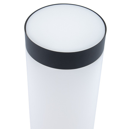 E27 Elevation Garden Wandleuchte abgewinkelter Pfosten schwarze Röhre