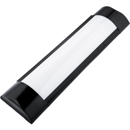 LED-Panel-Anbauleuchte Beam Black 30cm 8W 6000K Cold Colour