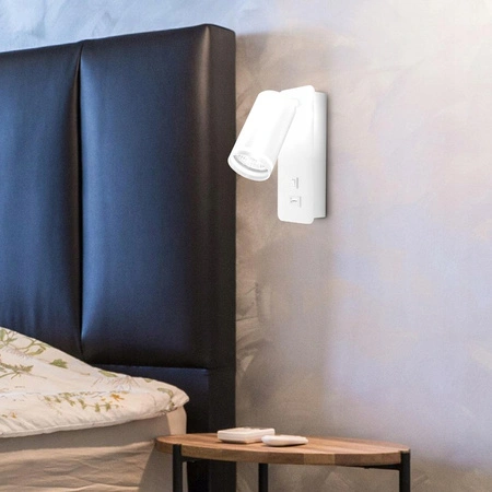 Masterled GU10 White Ring Wall Spot Reflektor Wandlampe zum Lesen