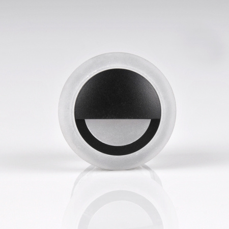 LED-Garten-Treppenleuchte 3W 40lm IP44 4000K schwarz Q4 GOLDLUX (Polux)