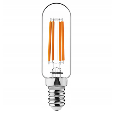 LED-Lampe E14 T25 4.5W = 40W 470lm 2700K Warm Filament TOSHIBA