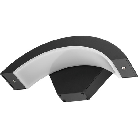 Gartenlampe Elevation Wandleuchte 12W 4000K ORION SCHWARZ IP54