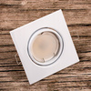 Einbaustrahler GU10, MR16 Einbauspot HALOGEN Quadrat beweglich Weiße Blech PICTOR LUMILED