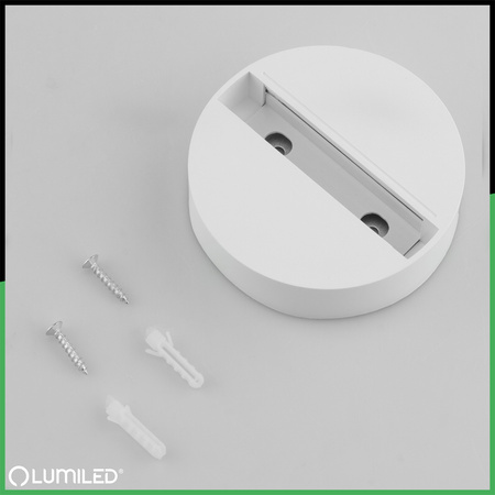 Gerader Steckverbinder für 1-Phasen-Stromschienen-System Schwarz LUMILED