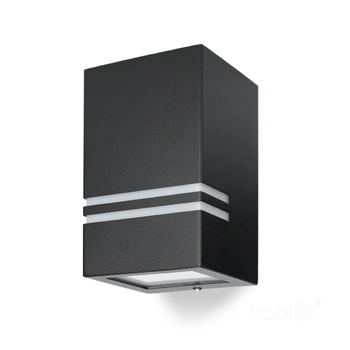 LED-Gartenlampe QUAZAR 11 GU10 IP44 KOBI ALUMINIUM SCHWARZ