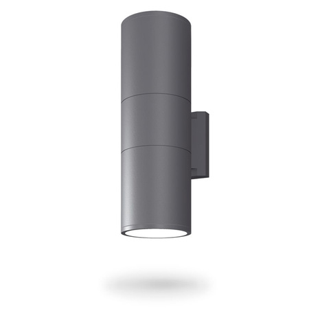 Außenwandleuchte IP54 2x E27 Grau PORTER Videx