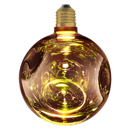 LED-Glühbirne E27 Sphere 3.5W 300lm 2700K Warm Dekorativ Rosa ELECTRO GLASS MEDIUM Osram