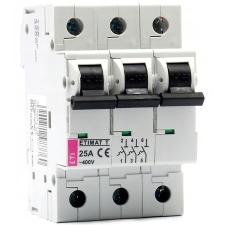 Leistungsbegrenzer Leistungsschalter ETIMAT T 3P 25A