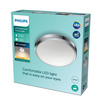 Plafond LED-Anbauleuchte DORIS 17W 2700K IP44 31cm Chrom PHILIPS