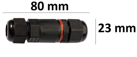 Kabelverbindung Stecker 3x1.5mm, 4-8mm IP68 LUMILED