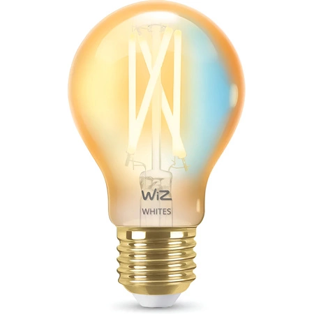 LED-Glühbirne E27 A60 7W = 50W Glühfaden Amber SMART WiFi WiZ