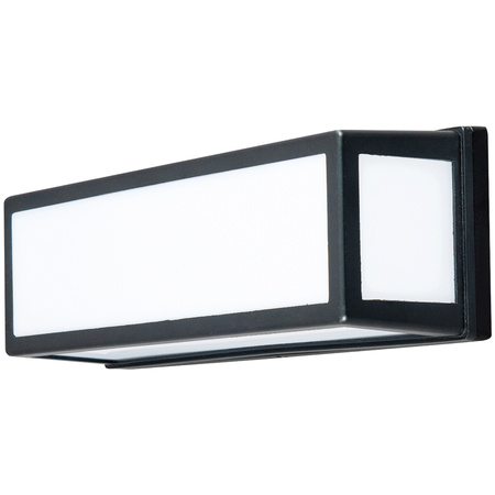 Wandleuchte Außen E27, Garten-Wandleuchte rechteckig DOMLO LUMILED