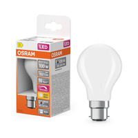 LED-Lampe A60 B22d 11W = 100W 1521lm 2700K Warm CRI90 300° Glühfaden Dimmbar SUPERSTAR PLUS CLASSIC Osram