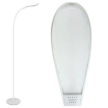 LED STEHLAMPE SCHWAN 6,5W weiß GOLDLUX (Polux)