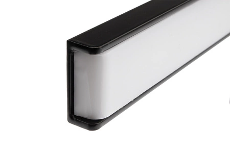 LED-Spiegelleuchte 18W, Badezimmer-Wandleuchte 1100lm Schwarz neutral 90cm VENUS LUMILED