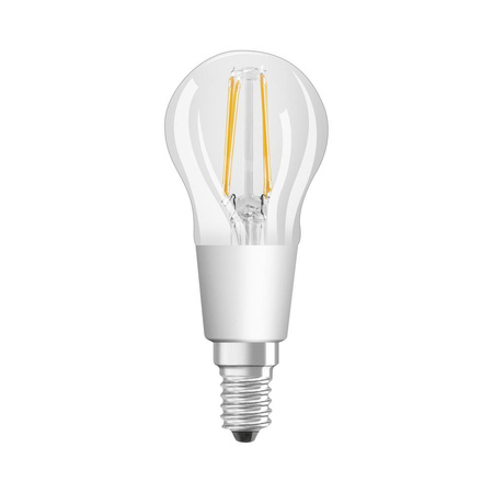 E14 P45 LED Leuchtmittel 4,5W = 40W 470lm 2700K Warm 300° OSRAM Superstar Filament dimmbar