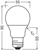 LED-Lampe A55 E27 4.9W = 40W 470lm 2700K Warm 200° PCR LAMPS Osram